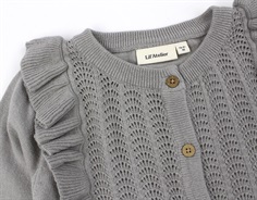 Lil Atelier wet weather cardigan